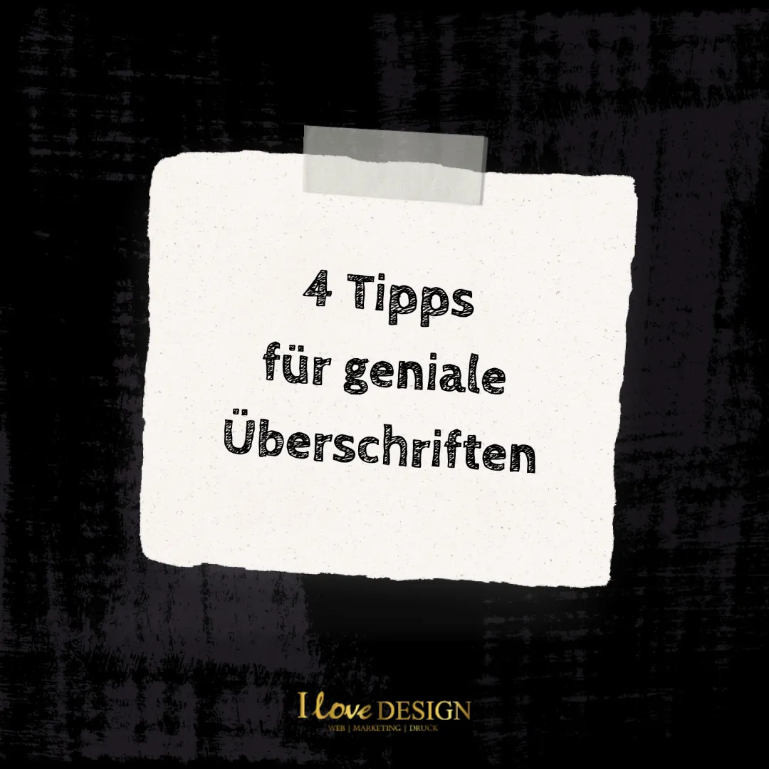 Überschriften Tipps